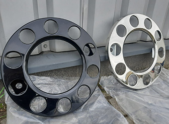 52BD5223-OPEN STAINLESS STEEL WHEEL COVER FOR STEEL WHEEL